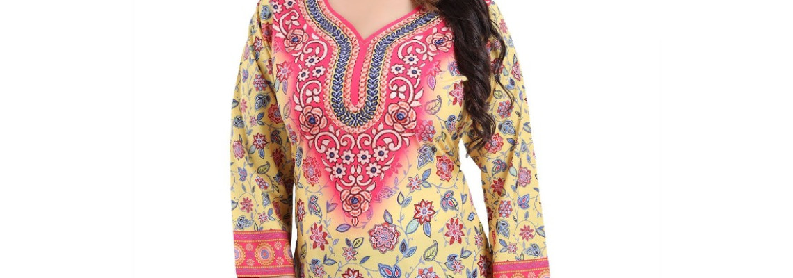 Top 10 Stylish Plus-Size Office Wear Kurtis on Sale - Yaarmalls